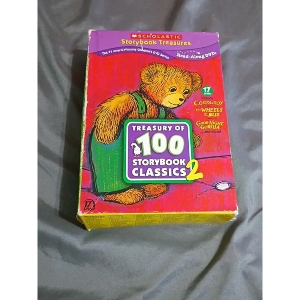 Treasury of 100 Storybook Classics,‎ Vol. 2 (DVD, 2004, )  Missing Dvd 1 &2